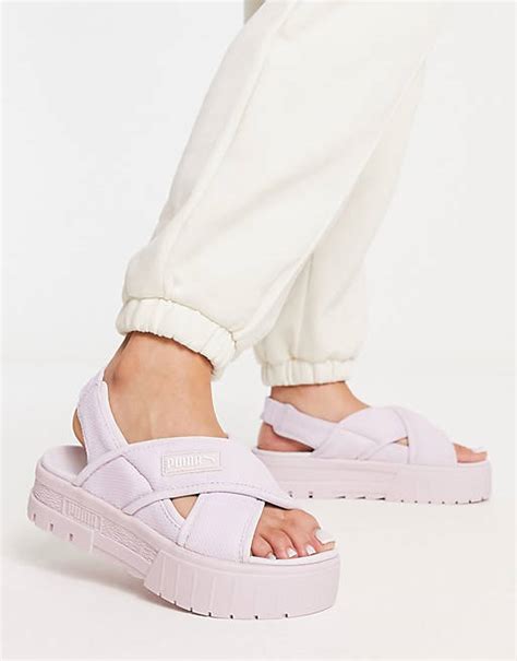 puma mayze sandals.